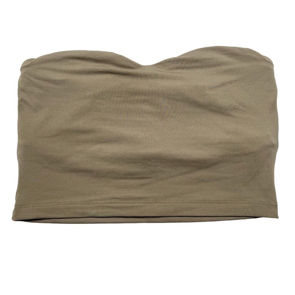 KOOKAI Tube Top in Tan